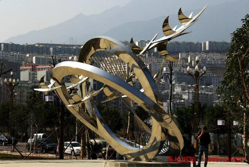 合肥市广场不锈钢雕塑
