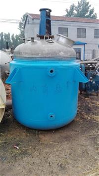 供应无锡太湖不锈钢反应釜 二手3吨3立方不锈钢反应釜