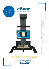 法国i2s escan非接触式案卷扫描仪，法国i2s A3书刊扫描仪