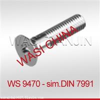 供应不锈钢沉头内六星螺钉